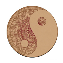 Натуральный каучук круглой пробковой йоги для медитации и расслабления
